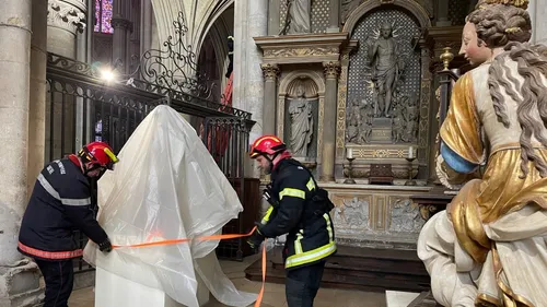 [PODCAST] A la cathédrale du Mans, on se prépare au scénario du pire